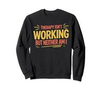 Brain Fog Overthinking Inner Mess Self SarcasmIronic Fun Sweatshirt