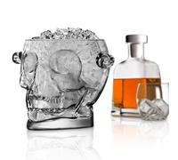 Brain Freeze Skull Ice Bucket | Novelty Ice Bucket Skull Head Ice Bucket
