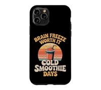 Brain Freeze Worth It Cold Smoothie Days Case for iPhone 11 Pro