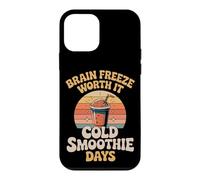 Brain Freeze Worth It Cold Smoothie Days Case for iPhone 12 mini