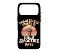 Brain Freeze Worth It Cold Smoothie Days Case for iPhone 17 Pro Max