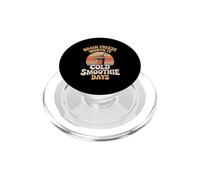 Brain Freeze Worth It Cold Smoothie Days PopSockets PopGrip for MagSafe