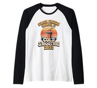 Brain Freeze Worth It Cold Smoothie Days Raglan Baseball Tee