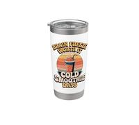 Brain Freeze Worth It Cold Smoothie Days Stainless Steel Insulated Tumbler