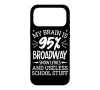 Brain Full Of Broadway Lyrics Humor Case for iPhone 17 Pro Max