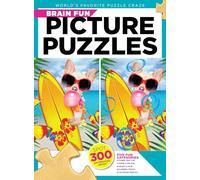 Brain Fun - Picture Puzzles: Spot 300 Differences, Ultimate Brain Challenge, Summer Edition, Sunny Day Fun, Vacation Views, Summer Treats, Outdoor Party Scenes, Unwind, Unplug, Relax, Solve & More!