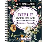 Brain Games - Bible Word Search: Wisdom of Proverbs Large Print