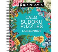 Brain Games - Calm: Sudoku Puzzles - Large Print (Brain Games Large Print)