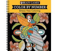 Brain Games - Color by Number: Stress-Free Coloring (Orange)