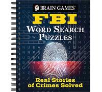 Brain Games - FBI Word Search Puzzles: Real Stories of Crimes Solved