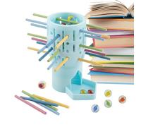 Brain Games Fine Motor Skills Toys - Vibrant Timber Stick Logic Challenge for Family Interaction | Smooth Sanded Finish, Visual Spatial Training, For Home School Picnic Birthday Play