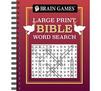 Brain Games - Large Print Bible Word Search (Red) (Brain Games - Bible)