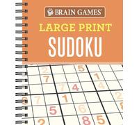 Brain Games - Large Print Sudoku (Orange)