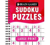 Brain Games - Large Print Sudoku Puzzles (Swoosh)