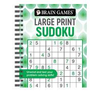 Brain Games - Large Print Sudoku (Swirls)