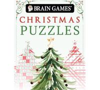 Brain Games Mini - Christmas Puzzles (Stocking Stuffer - Christmas Tree Cover): Volume 1