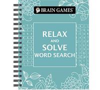 Brain Games - Relax and Solve: Word Search (Teal)