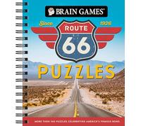 Brain Games - Route 66 Puzzles: More Than 140 Puzzles Celebrating America's Famous Road