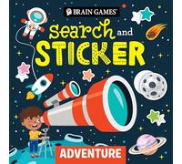 Brain Games - Search and Sticker: Adventure (for Kids Ages 3-6)