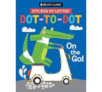 Brain Games - Sticker by Letter - Dot-To-Dot: On the Go!