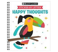 Brain Games - Sticker by Letter: Happy Thoughts