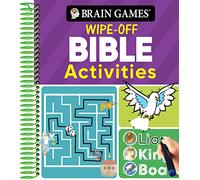 Brain Games Wipe-Off - Bible Activities (for Kids Ages 3-6)