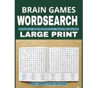 Brain Games Word Search for Adults: 100 Medium-Difficulty Puzzles & 1,500 Words to Keep Your Mind Sharp and Improve Memory| Large Print| 8.5 x 11 ... gift for any occassion (8.5 X 11 PUZZLES)