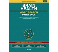 Brain Health Word Search Puzzle Book Large Print: 100 Mind-Sharpening Puzzles for Adults 50+ | Keep Your Mind Active & Sharp (Brain Health Word Search ... Mind - The Complete 5-Volume Collection)