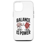 Brain Heart Hi-Five Emotional Intelligence Balance Is Power Case for iPhone 12/12 Pro