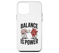Brain Heart Hi-Five Emotional Intelligence Balance Is Power Case for iPhone 12 mini