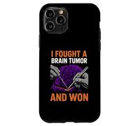 Brain I Fought A Brain Tumor And Won Cool Mens Surgery Recov Case for iPhone 11 Pro