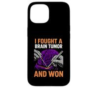 Brain I Fought A Brain Tumor And Won Cool Mens Surgery Recov Case for iPhone 15