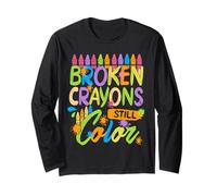 Brain Illness Therapy Mental Health Awareness Counselor Long Sleeve T-Shirt