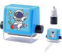 Brain Improvement Device for Kids,Roller Digital Teaching Stamp,Math Roller Stamp for Addition Subtraction Multiplication Division,Addition and Subtraction Roller Stamp (Multiplication)