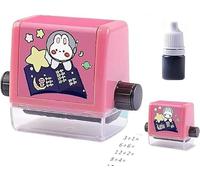 Brain Improvement Device for Kids,Roller Digital Teaching Stamp,Math Roller Stamp for Addition Subtraction Multiplication Division,Addition and Subtraction Roller Stamp (Division)
