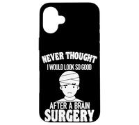 Brain Injury Survivor Brain Surgery Patient Recovery Case for iPhone 16 Plus