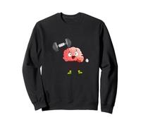 Brain Learning Mental Load Smart Brain Lifting Weight Sweatshirt