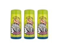 Brain Lickar Sour Liquid Roller Sweets - 3 Pack Assorted Flavours (Blue Raspberry & Strawberry, 60ml Each) - Tangy Kids Treats, Fun Roller Candy, Mess-Free Confectionery - Bobzo