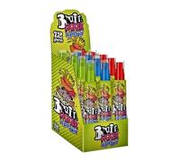 Brain Licker Spray - 12 x 60ml Bottles | Sour Liquid Candy in Apple, Blue Raspberry & Strawberry Flavors | Extreme Tangy Sweets | Fun Party Favors & Novelty Treats