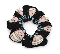 Brain Lifting Weights Fashion Hair Bands Scrunchies for Women Soft Elastic Hair Ties Accessories