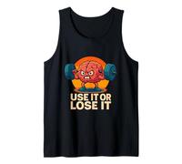 Brain Lifting Weights Funny Gym Mental Workout Design Tank Top