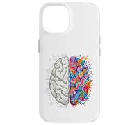 Brain Logic vs Creativity Art and Science Mind Concept Case for iPhone 14