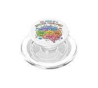 Brain of a Speech Therapist Speech Therapy Pathologist SLP PopSockets PopGrip for MagSafe