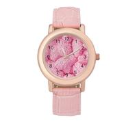 Brain Pinkcolor Watches for Women Fashion Adjustable Wrist Watch Work Workout