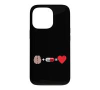 Brain Plus Placebo Equals Love Case for iPhone 13 Pro