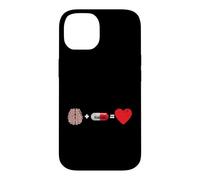Brain Plus Placebo Equals Love Case for iPhone 14