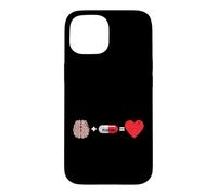 Brain Plus Placebo Equals Love Case for iPhone 15