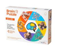 Brain Puzzle 6 Mini Brain Teasers Mieredu Puzzle Top Quality Best