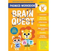 Brain Quest Phonics Workbook: Kindergarten