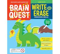 Brain Quest Write and Erase: Preschool Skills (Brain Quest Workbooks)
